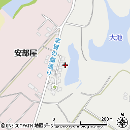 石川県羽咋郡志賀町町戊周辺の地図