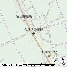 金清坊公民館周辺の地図