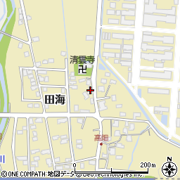 新潟県糸魚川市田海2389周辺の地図
