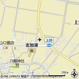 志加浦簡易郵便局周辺の地図
