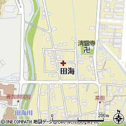新潟県糸魚川市田海5861周辺の地図