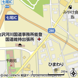 石川県七尾市千野町（に）周辺の地図