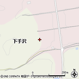 福島県東白川郡棚倉町下手沢舘ケ沢周辺の地図
