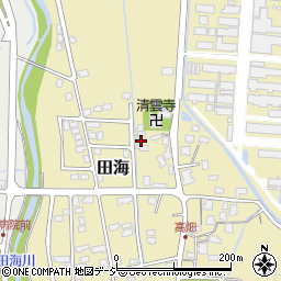 新潟県糸魚川市田海5817周辺の地図