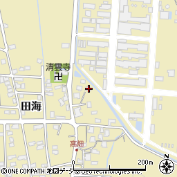 新潟県糸魚川市田海2290周辺の地図