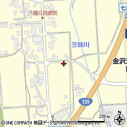 石川県七尾市八幡町ヘ周辺の地図