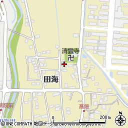 新潟県糸魚川市田海5820周辺の地図