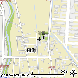 新潟県糸魚川市田海5822周辺の地図