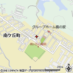 石川県七尾市南ケ丘町周辺の地図