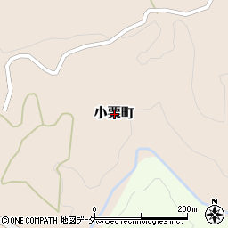 石川県七尾市小栗町周辺の地図