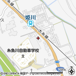 新潟県糸魚川市大野348周辺の地図