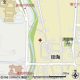 新潟県糸魚川市田海6001周辺の地図