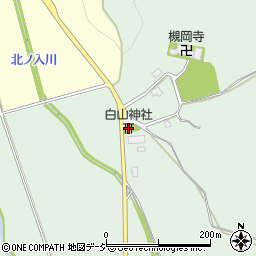 白山神社周辺の地図