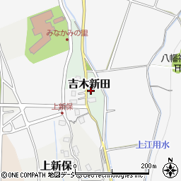 新潟県妙高市吉木新田周辺の地図