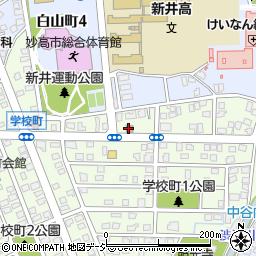 新井学校町郵便局 ＡＴＭ周辺の地図