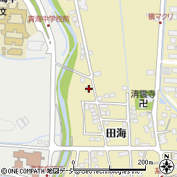 新潟県糸魚川市田海6007周辺の地図