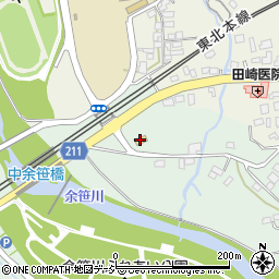 セブンイレブン那須黒田原店周辺の地図