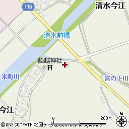 石川県羽咋郡志賀町清水今江ヘ周辺の地図