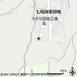 石川県七尾市白馬町70-1-1周辺の地図