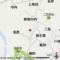 福島県いわき市平下山口後生郎周辺の地図