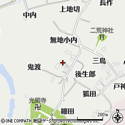 福島県いわき市平下山口（後生郎）周辺の地図