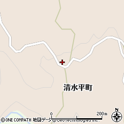 石川県七尾市清水平町（ム）周辺の地図
