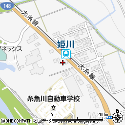 新潟県糸魚川市大野372周辺の地図