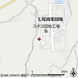 石川県七尾市白馬町70-1-13周辺の地図