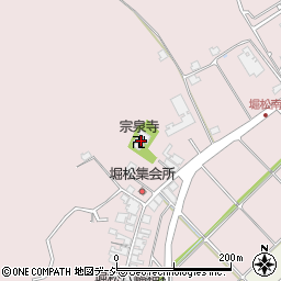 宗泉寺周辺の地図