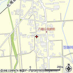 石川県七尾市八幡町ヲ周辺の地図