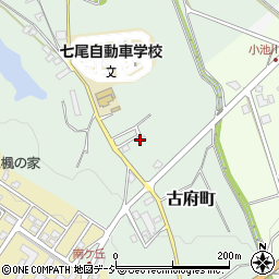 石川県七尾市古府町な周辺の地図