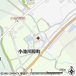 石川県七尾市小池川原町周辺の地図