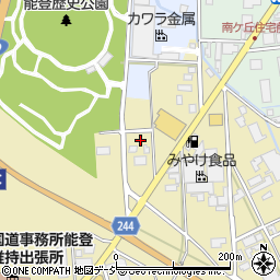 石川県七尾市千野町ホ周辺の地図