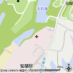 石川県羽咋郡志賀町安部屋戌周辺の地図