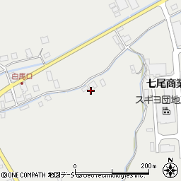 石川県七尾市白馬町120周辺の地図