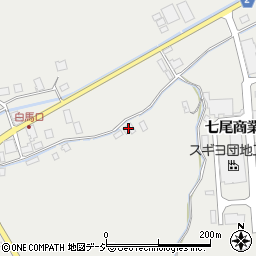 石川県七尾市白馬町33周辺の地図