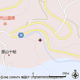 大沢館周辺の地図