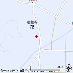 石川県七尾市伊久留町タ周辺の地図