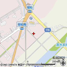 石川県羽咋郡志賀町堀松卯周辺の地図