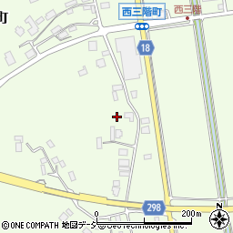 石川県七尾市西三階町イ16周辺の地図