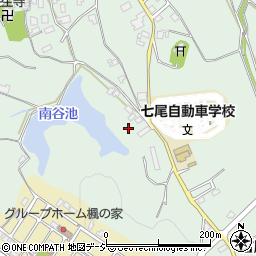 石川県七尾市古府町南谷周辺の地図
