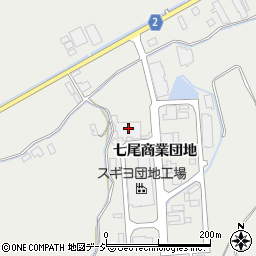 石川県七尾市白馬町70-1-17周辺の地図