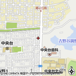 中央台治療院周辺の地図