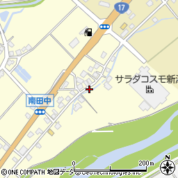 新潟県南魚沼市南田中47周辺の地図