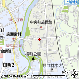 新潟県妙高市中央町10-21周辺の地図