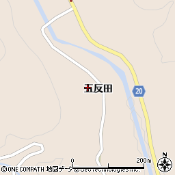福島県いわき市遠野町大平五反田77周辺の地図