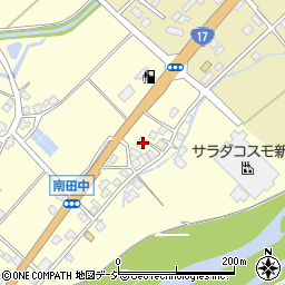 新潟県南魚沼市南田中42周辺の地図