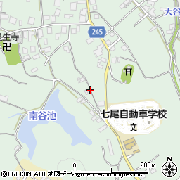 石川県七尾市古府町笠松周辺の地図