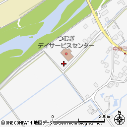 新潟県南魚沼市中野周辺の地図