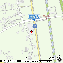 石川県七尾市西三階町丁周辺の地図